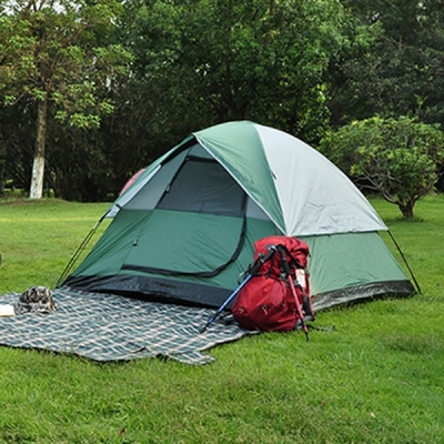 Outdoors 3-Person Instant Self Quick Pitch 3-Season Camping Dome Tent with Carry Bag