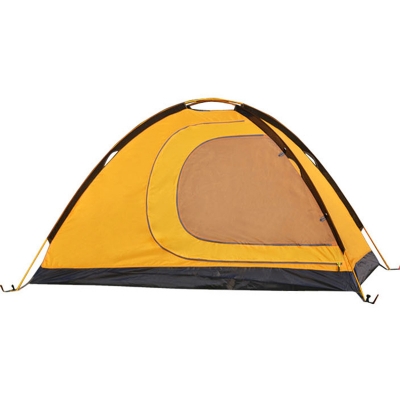 Windproof, Waterproof, UV Protection 4-Season 2-Person Camping Dome Tent, Yellow