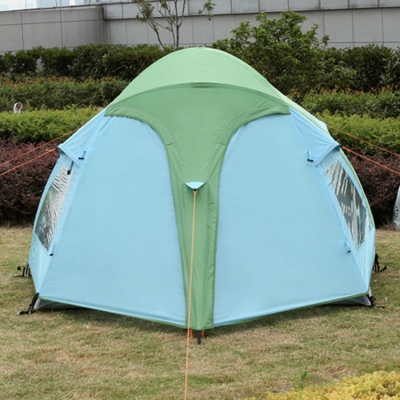 Ultralight 3-4 Person Outdoors Camping and Hiking Water Resistant Anti-UV 3-Season Dome Tent