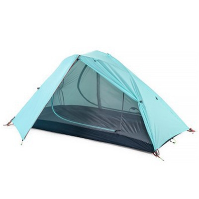 Blue Double Layer Waterproof 3-Season Backpacking 1-Person Dome Tent