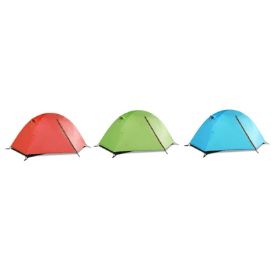 Green 1-Person Backpacking 3-Season Dome Tent (6x3 Feet)