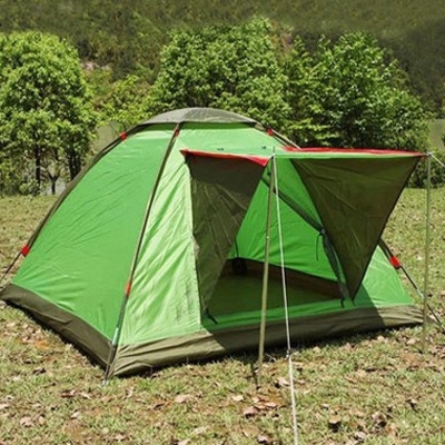 Outdoors 4-Person Anti-UV, Waterproof Cabin Camping 3-Season Easy up Dome Tent
