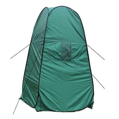 Pop Up Tent Private Shower Tent Green Coating Waterproof, 77 Inches High 1.8kg