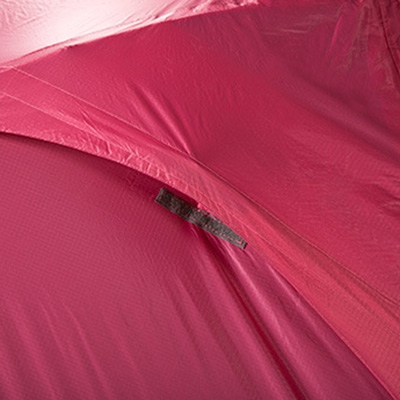 Ultralight 2-Person Zippered Door Water-Proof Camping 3-Season Backpacking Dome Tent, Pink