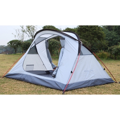 

Double Layer Anti-UV 2-Person Backpacking 3-Season Dome Tent, Blue, CH444196