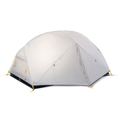 

Naturehike Outdoors Double Layer 2-Person Anti-UV 3-Season Backpacking Dome Tent (White, CH444266
