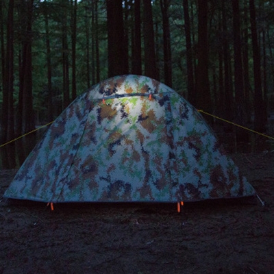 Ultralight Polyester Camouflage Layer 2-Person 3-Season Backpacking Dome Tent