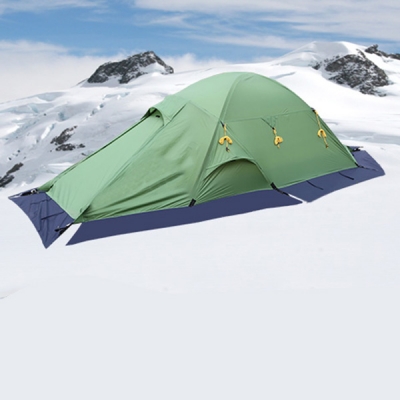 Details about   Orange Tent Double Layer 2 Person 4 Season Outdoor Camping Wind Snow Skirt Light 