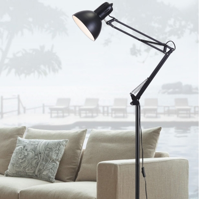 Classical Black Floor Lamp Adjustable