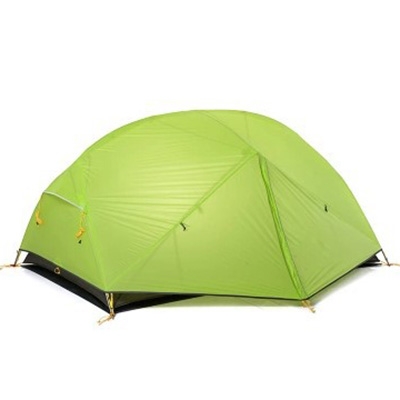 Naturehike Outdoors Double Layer 2-Person Anti-UV 3-Season Backpacking Dome Tent (Green)