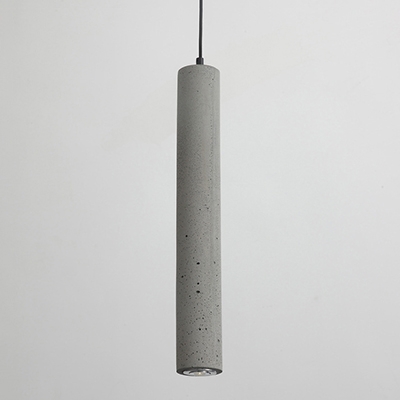 Industrial Single pendant light LED Concrete in Nordic Style