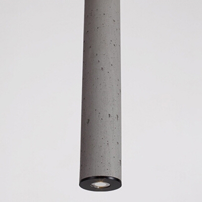 Industrial Single pendant light LED Concrete in Nordic Style