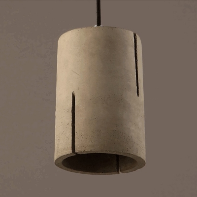 Industrial Nordic Pendant Light Indoor, Cylinder Shade