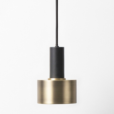 Industrial Pendant Light in Nordic Style with Cylinder Shade