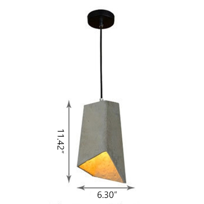 

Industrial Vintage Cement Pendant Light Fixtures in Loft Style