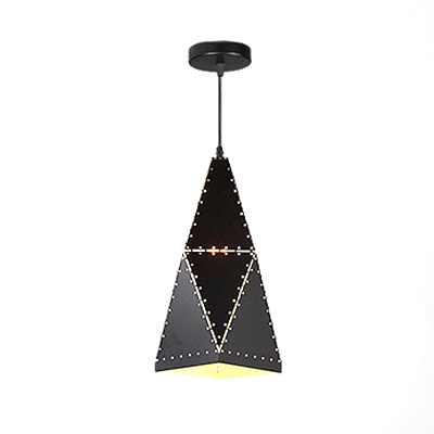 

Industrial Rustic Style Single Light Vintage Black Pendant for Bars