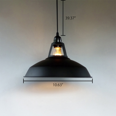 Industrial Pendant Light with 10.63