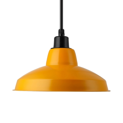 Industrial Pendant Light with 15''W Warehouse Shade