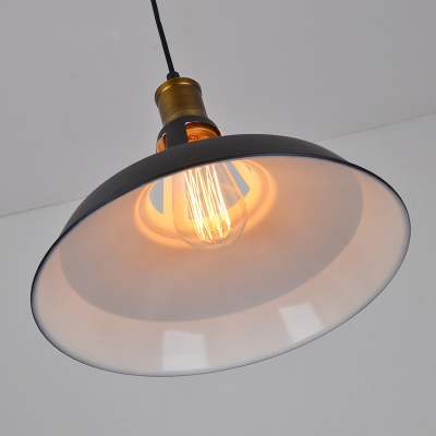 Industrial 15.35''W Barn Pendant Light in Retro Style 1 Light