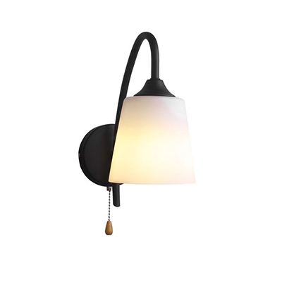 Industrial Wall Sconce in Modern Style with Drum Shape Shade