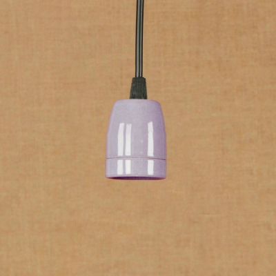 Industrial Mini Pendant Light in Bare Bulb Style