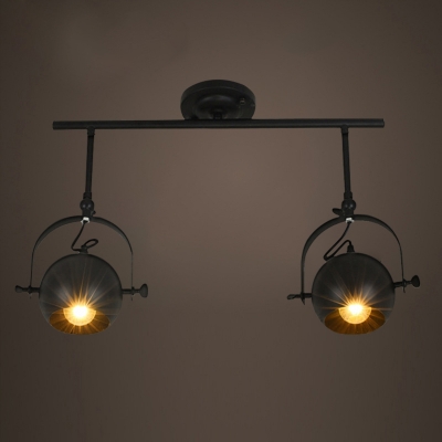 2 Bulb Spotlight Adjustable LED Close to Ceiling Fixture