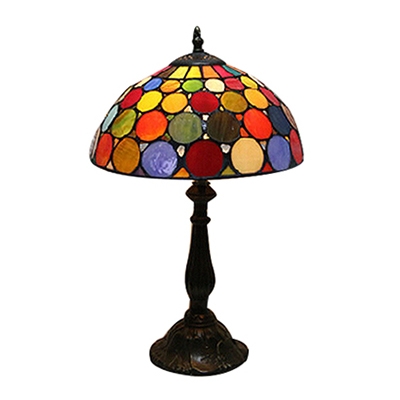 Colorful Small Circle Dome Shade Tiffany Stained Glass 20