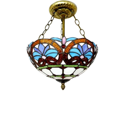 Baroque Style Stained Glass Shade 12