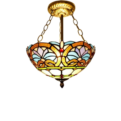 Baroque Style Stained Glass Shade 12