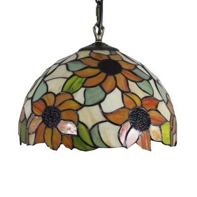 Sunflower Theme Ceiling Pendant with 12