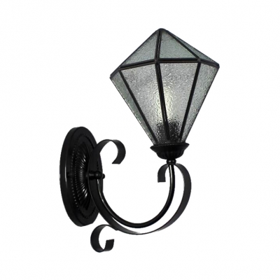 Lantern Design with Clear Glass Shade 8
