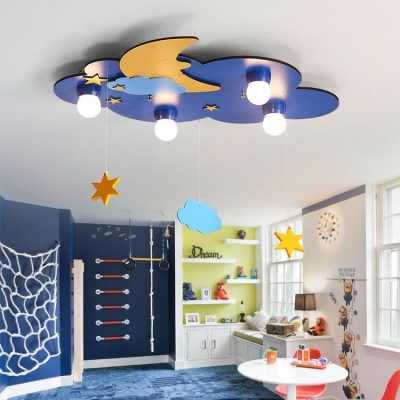 Modern Kids Children Baby Room LED Flush Mount Lighting (2 options available)