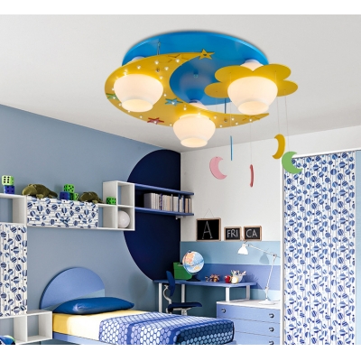 Modern Kids Children Baby Room LED Flush Mount Lighting (2 options available)