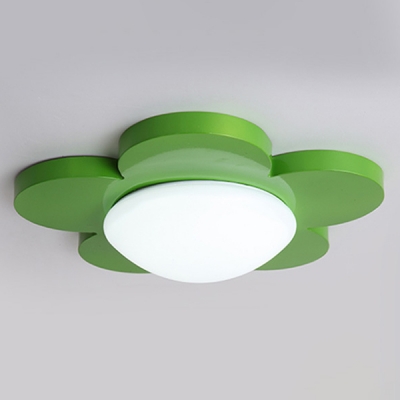 Floral LED Flushmount Colorful Simple Acrylic Ceiling Light for Children Room Kindergarten