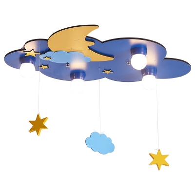 Modern Kids Children Baby Room LED Flush Mount Lighting (2 options available)