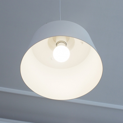 Christmas Style White 1-Light Ceiling Pendant Light for Indoor 2 Options Available