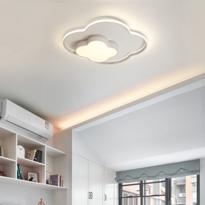 Modern Simple Children Bedroom Led Ceiling Light Clouds Shape 2 Options Available