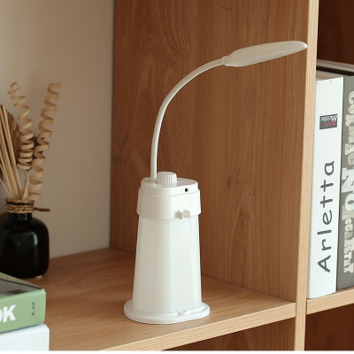 Portable White Vintage Chargeable Lantern LED Night Light 