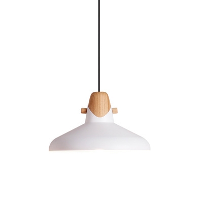 Contemporary Simple Style One Light Dining Room Hanging Pendant in Various Colors