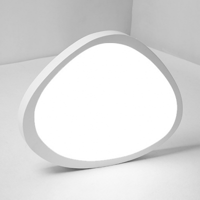 Triangle Flush Mount Lighting Contemporary Colorful Acrylic Ceiling Fixture for Bedroom Corridor