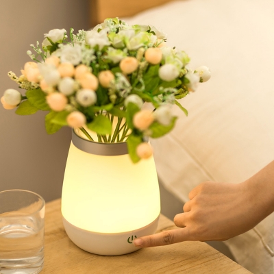 Chargeable Night Light Touch Table Lamp for Bedroom Beside Table Lamp Creative Wireless Lamp