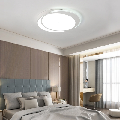 Creative Round Shape LED Mounted Ceiling Light for Bedroom/Living Room 