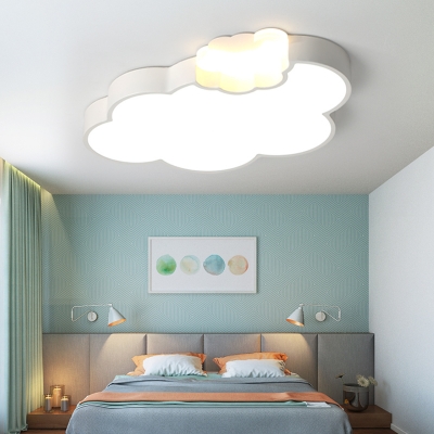 Quique Acrylic Kids Room LED Ceiling Lamp Cloud Shape