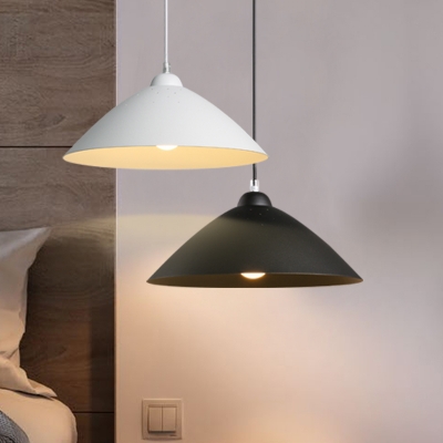 

Contemporary Style One Bulb Adjustable Pendant Lamp for Coffee House, Black;white, HL478722