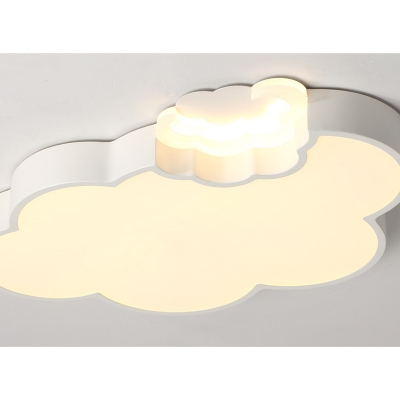 Quique Acrylic Kids Room LED Ceiling Lamp Cloud Shape