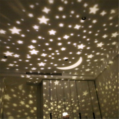 Romantic Magic Girls Room Nebula Projector Night Light with Rotating Function