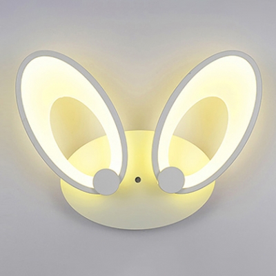 LED Kids Mini Wall Light with Cute Rabbit Ears