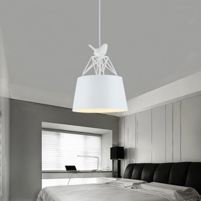 Christmas Style White 1-Light Ceiling Pendant Light for Indoor 2 Options Available