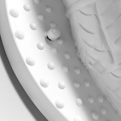 Resin 2-Light Lovely Owl Wall Sconce in White