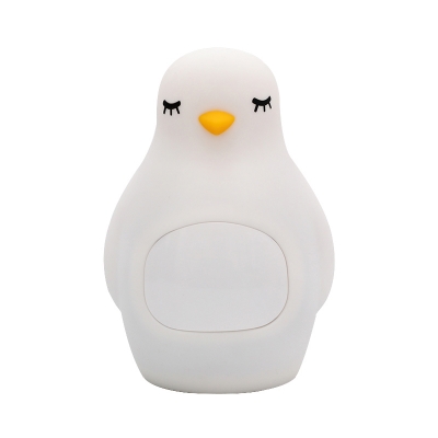 Sillicon Easy Touch Penguin Kids Led Nightlight Color Changing 